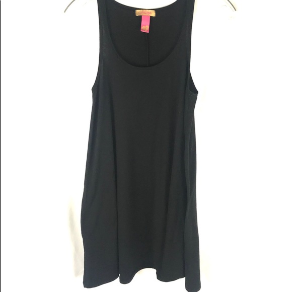 black tank mini dress